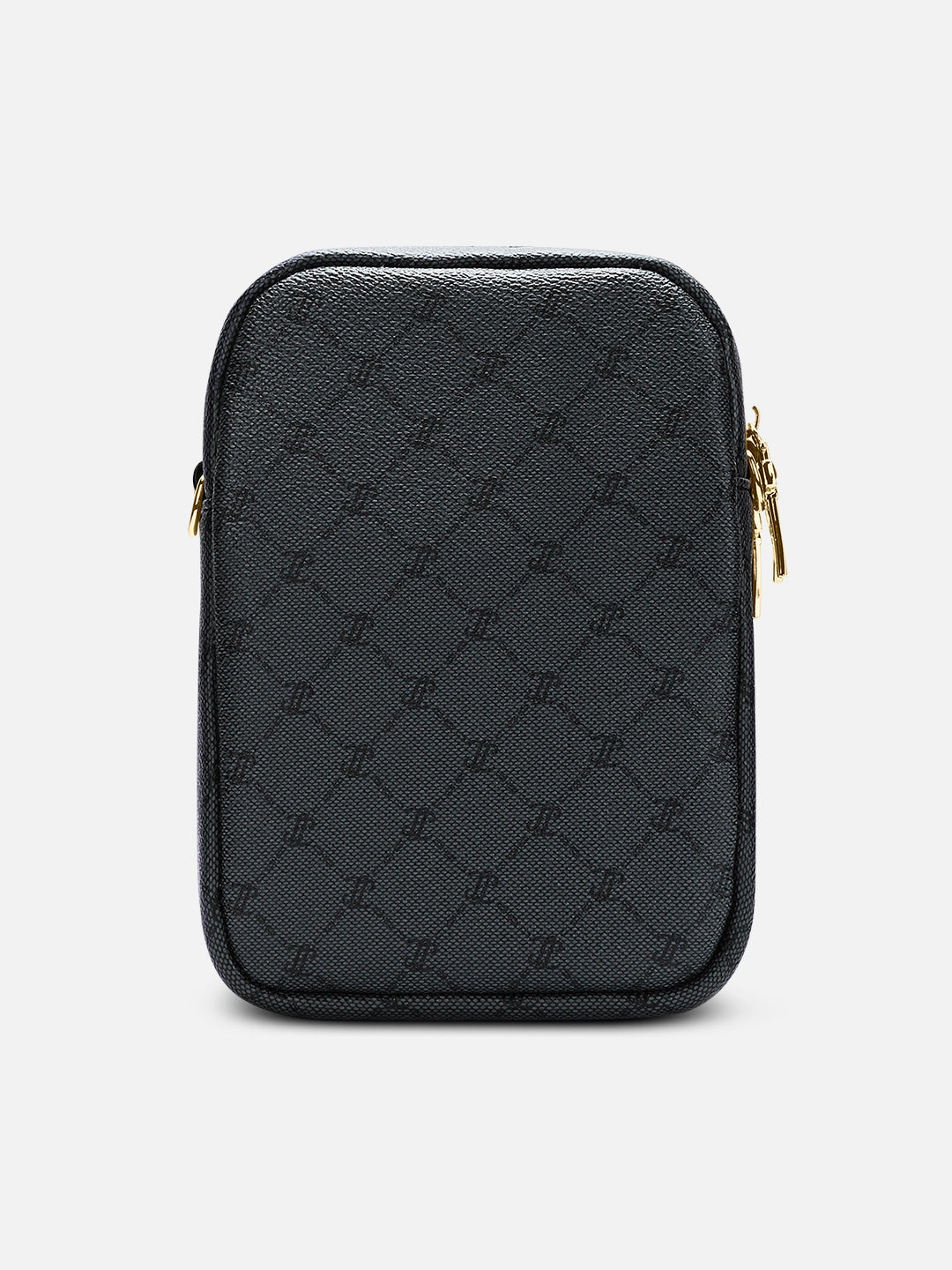 Mono Mason Mobile Vt 3 Compartment Medium Sling Bag Charcoal