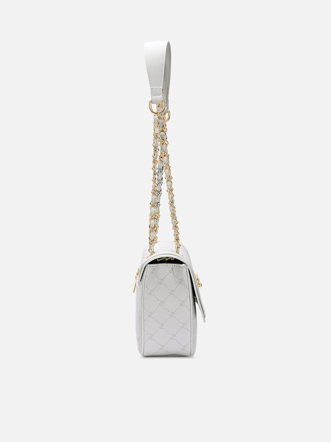 Mono Sean Flap 2 Compartment Medium Sling Bag Ivory