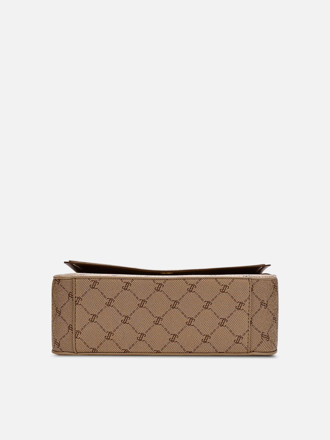 Mono Sean Flap 2 Compartment Medium Sling Bag Latte