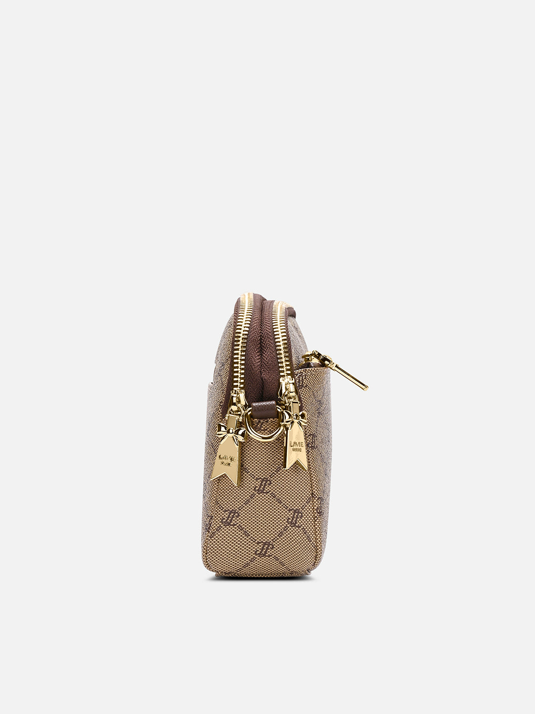 Mono Helen 3 Compartment Medium Sling Bag Latte