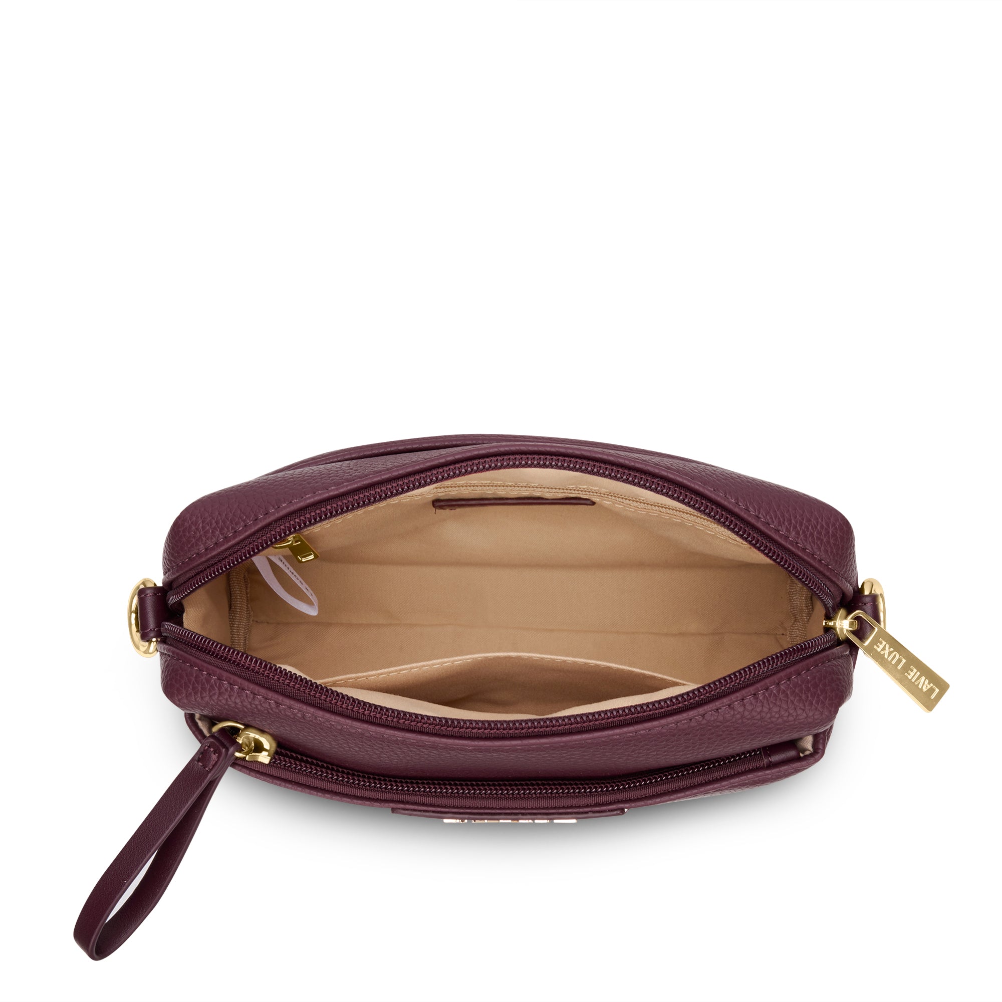 Sophie Dome Sling Bag Wine