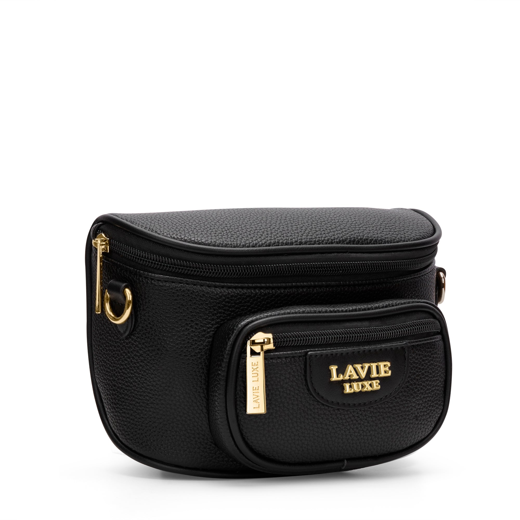 Sophie Oval Top Zip Black