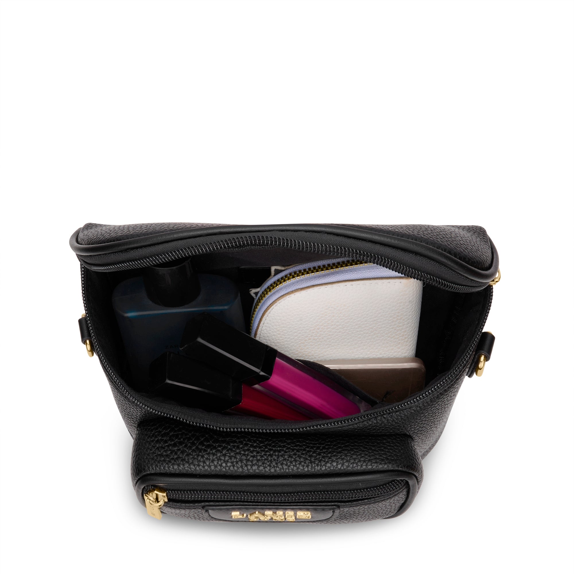 Sophie Oval Top Zip Black