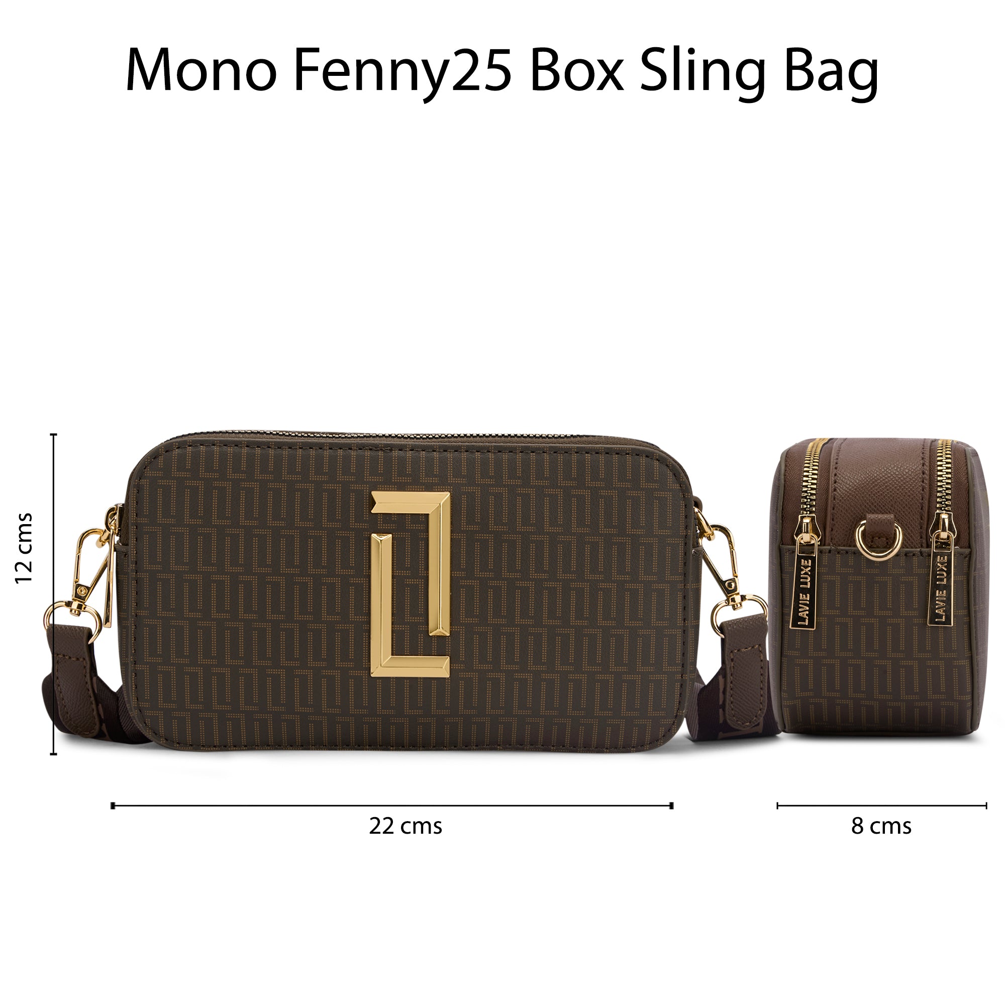 Lx Mono Fenny26 Boxladies Handbag