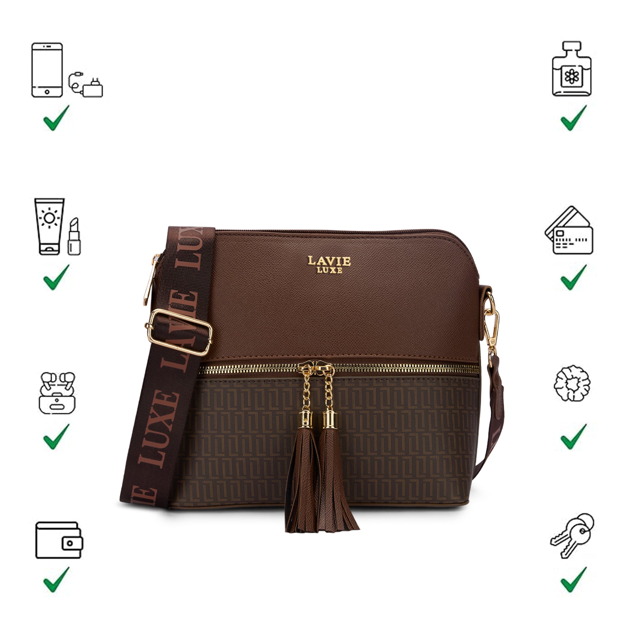 Lx Mono Tiara26 Tslladies Handbag