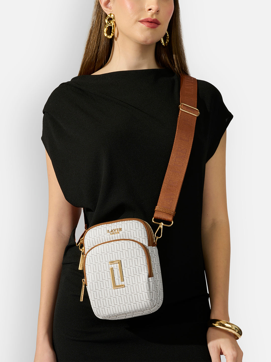 Lx Mono Mobile26 3C Ladies Handbag
