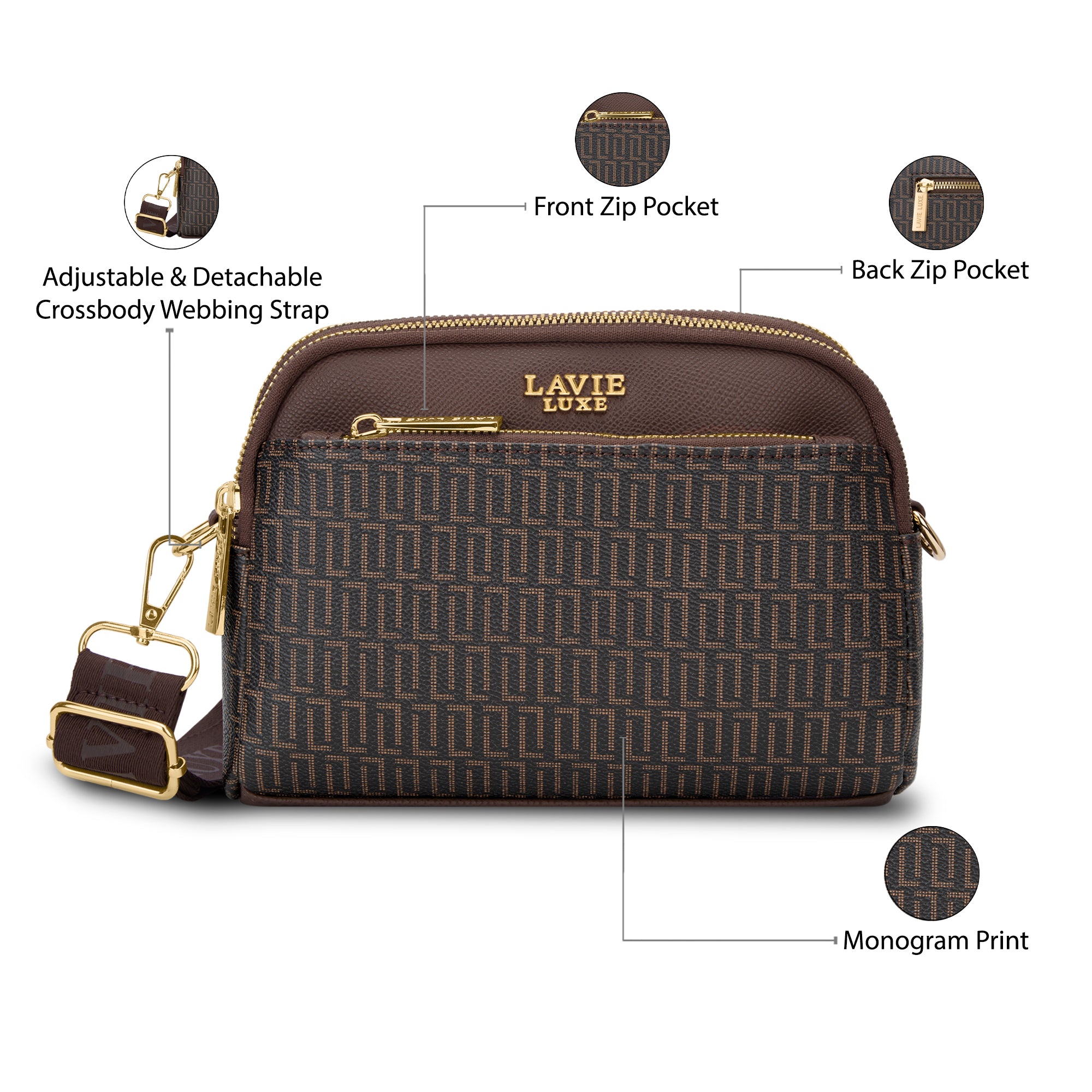 Lx Mono Hemily26 3C Ladies Handbag