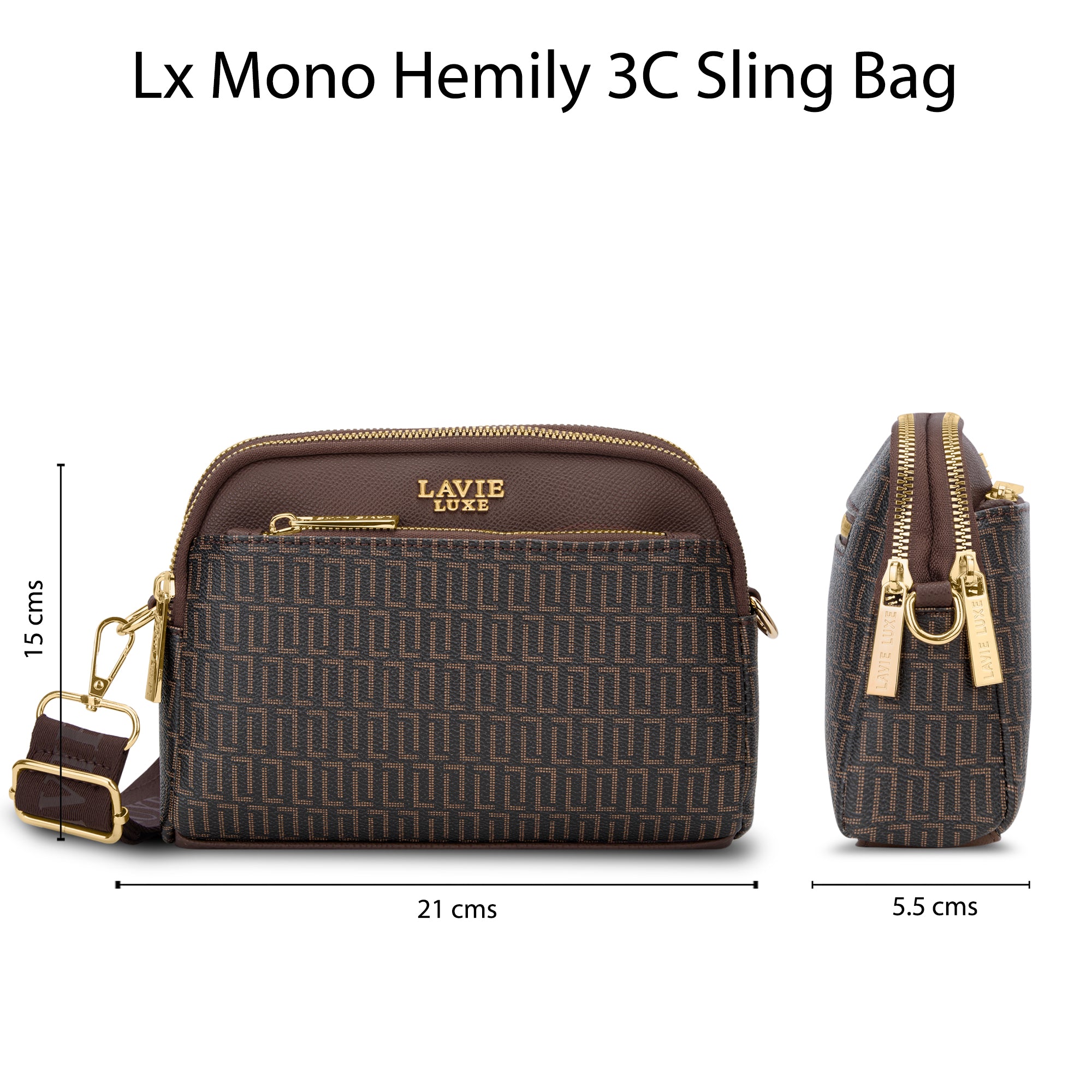 Lx Mono Hemily26 3C Ladies Handbag