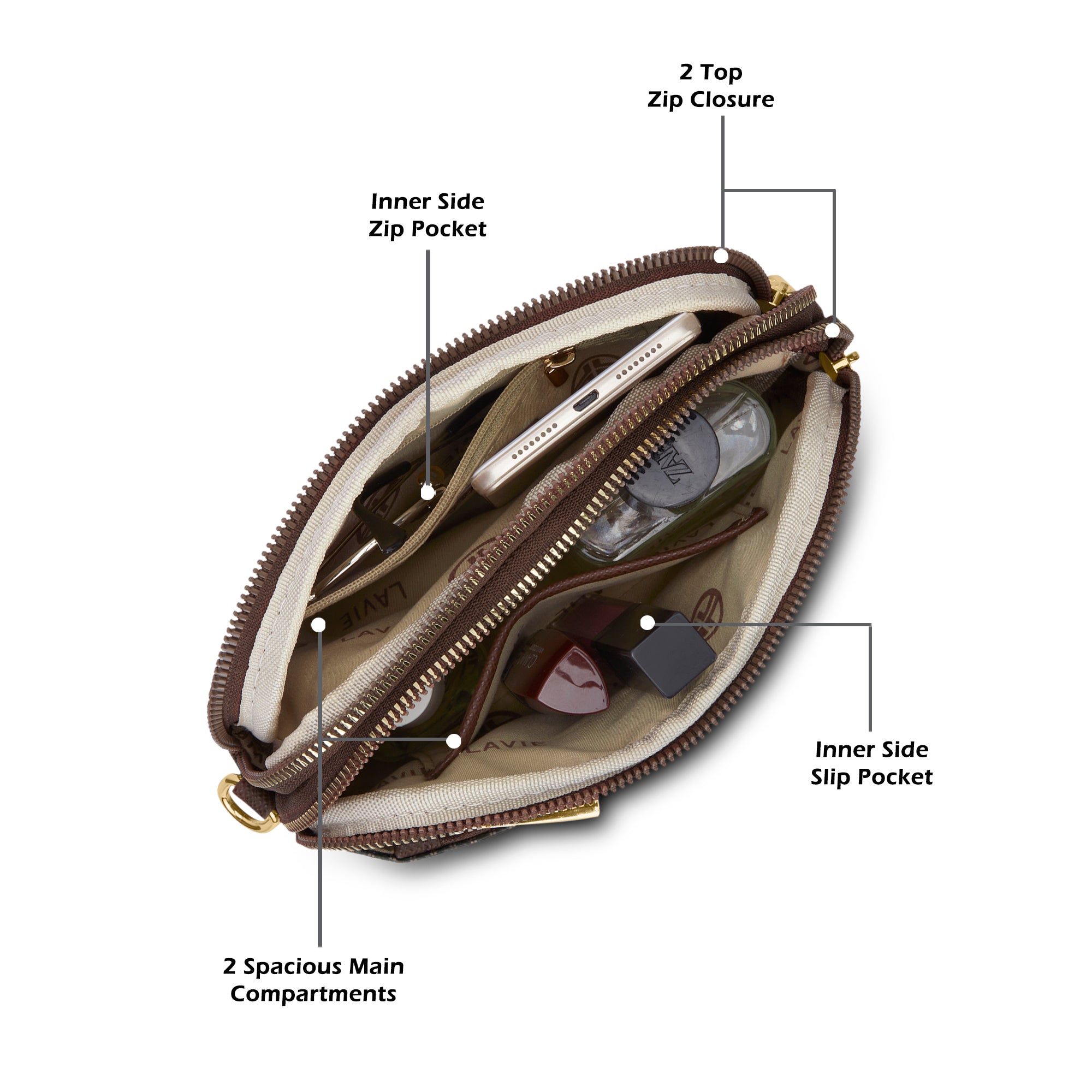Lx Mono Hemily26 3C Ladies Handbag