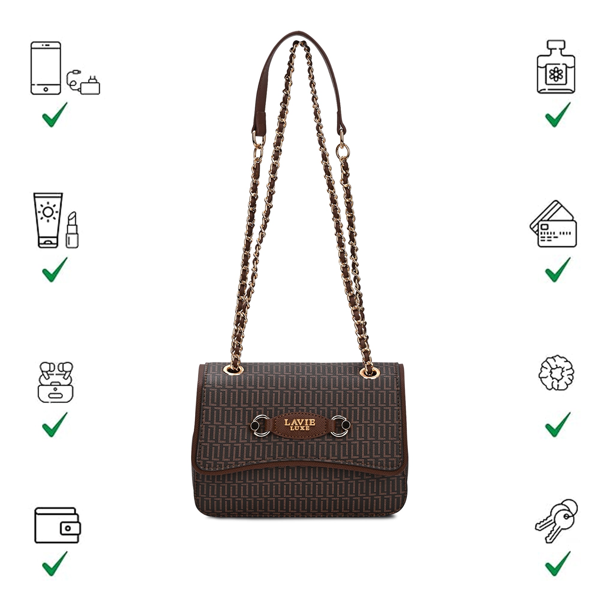 Lx Mono Jess26 Sb Ladies Handbag