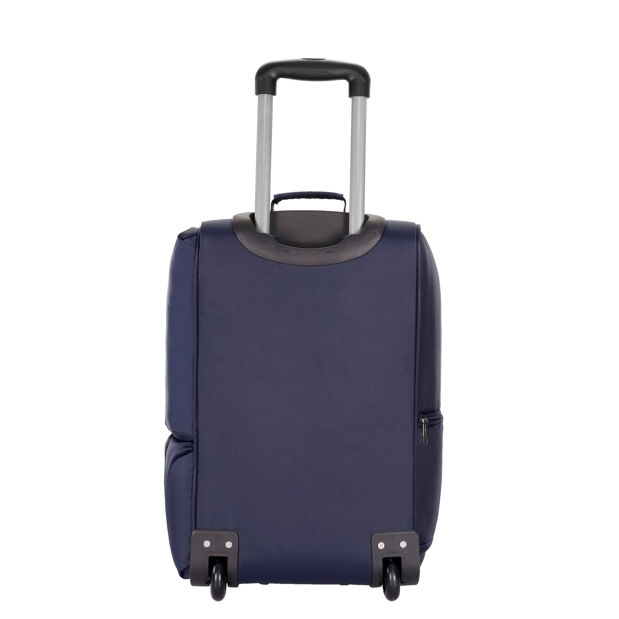 Apollo Wheel Duffle Trolley Bag Black/Navy