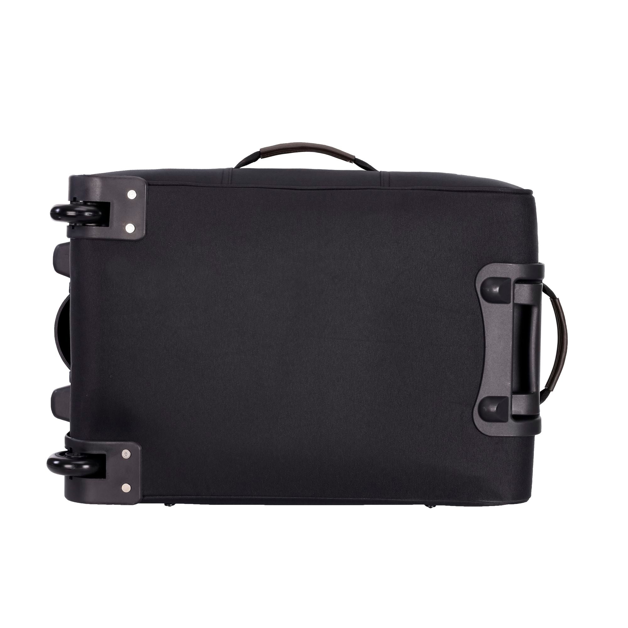 Pyramid Wheel Duffle Trolley Bag Black/Choco