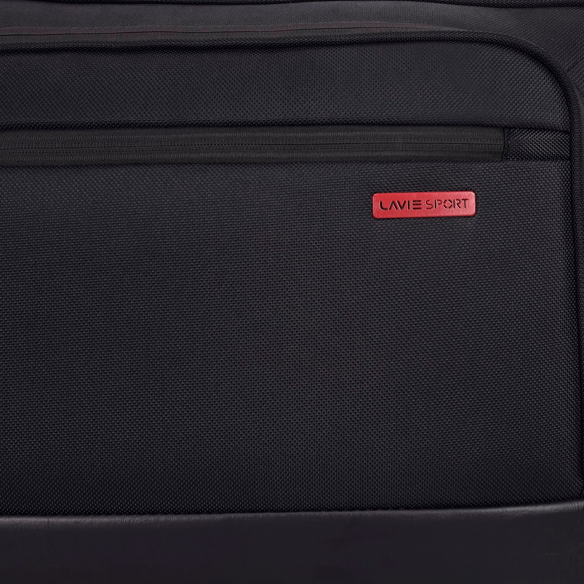Pyramid Wheel Duffle Trolley Bag Black/Black