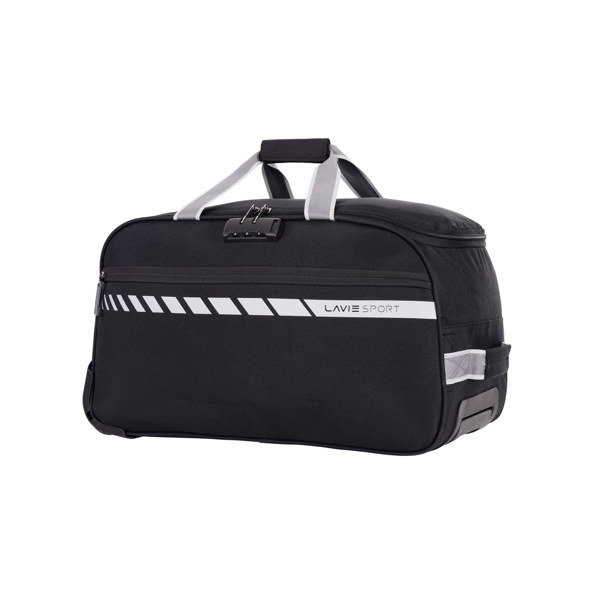 Pluto Combi Wheel Duffle Bag Trolley Black
