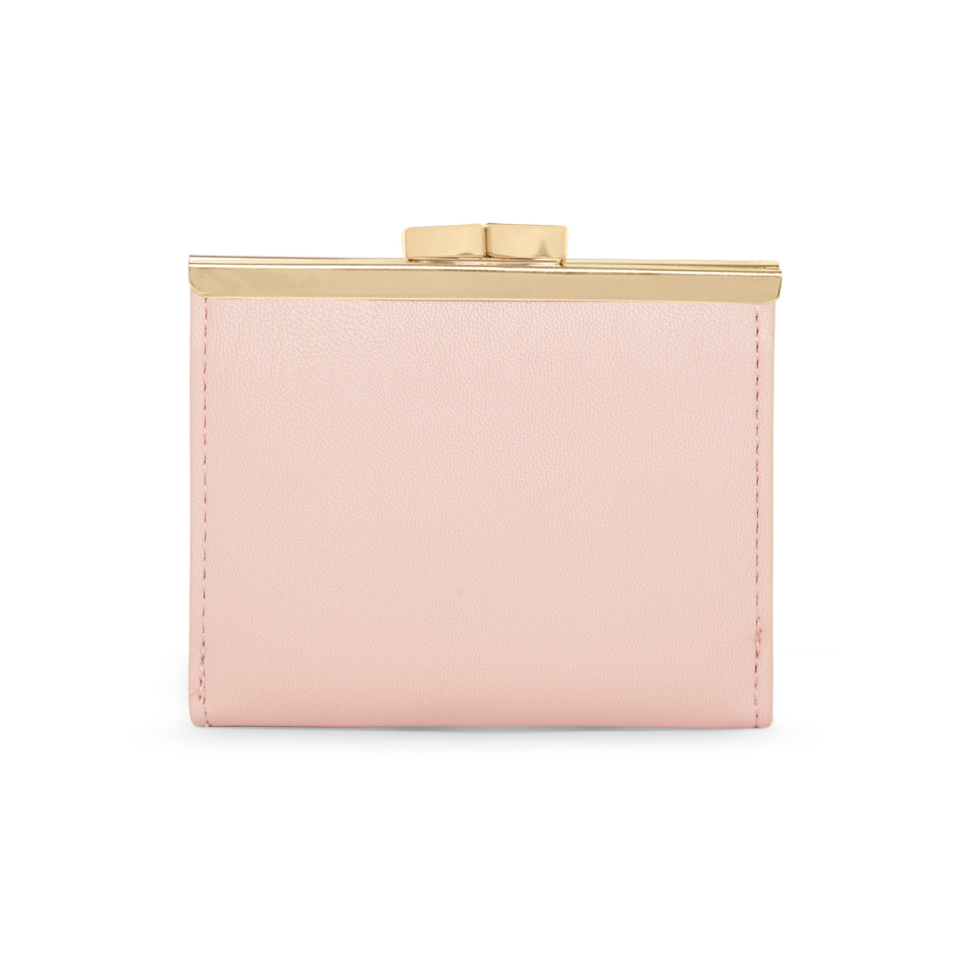 Lavie Luxe Light Pink Small Women's Frame Wallet