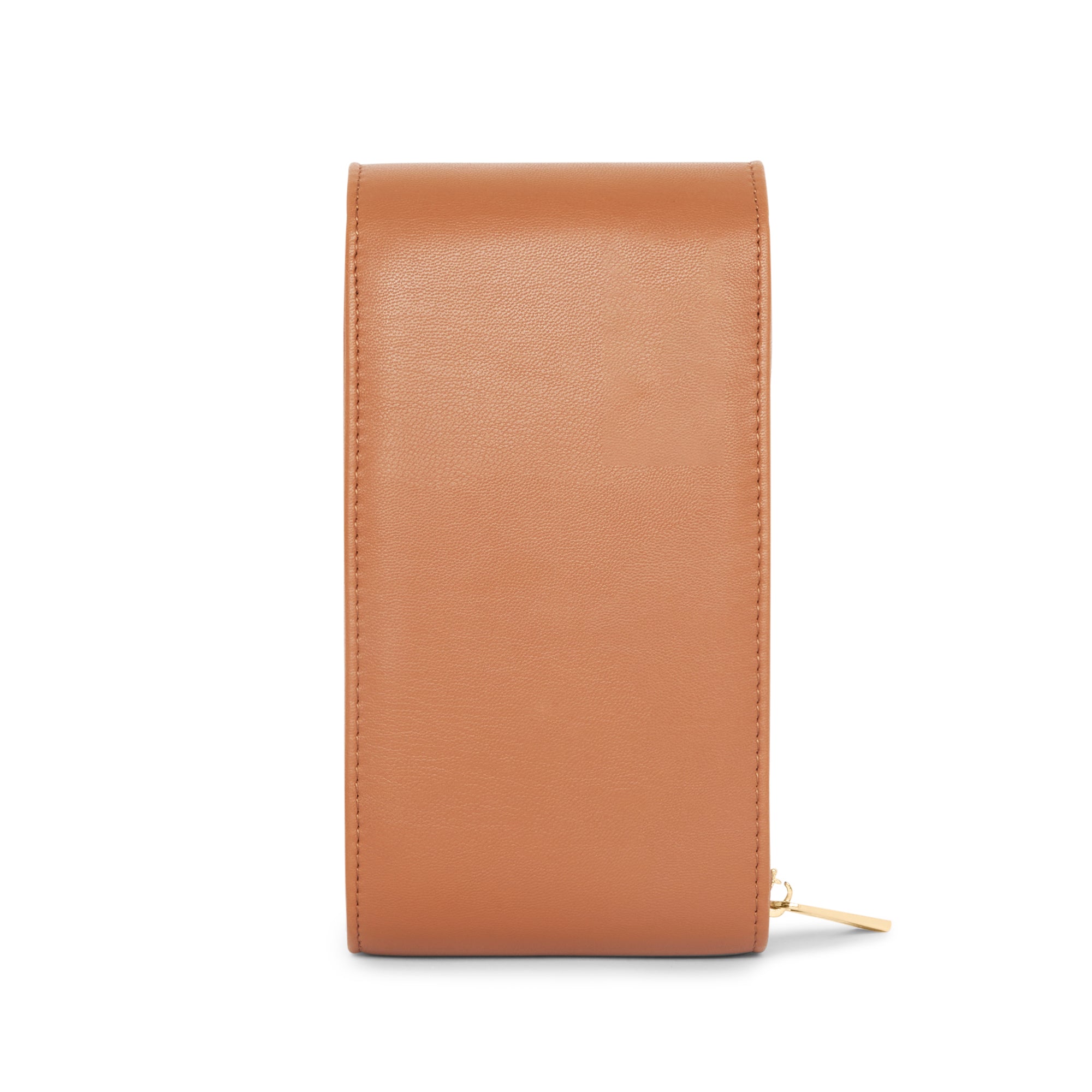 Lavie Luxe Tan Large Women's Vertical Zip Sling Bag Wallet