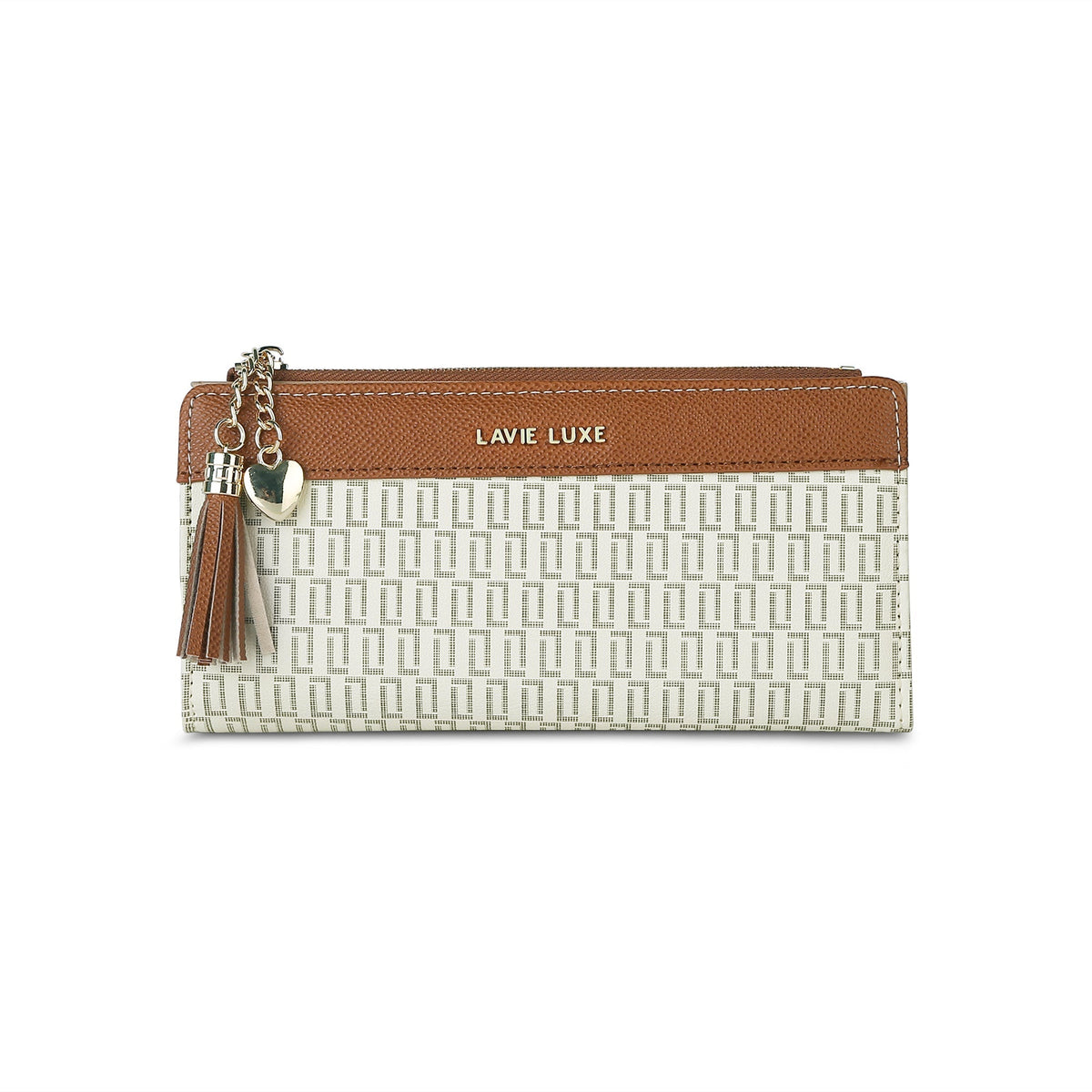 Mono Safain Large Bifold Zip Wallet