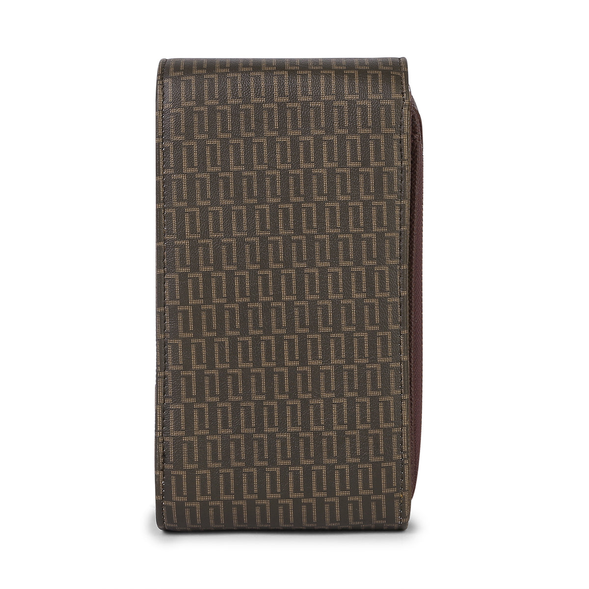 Lavie Luxe Ally Vertical Zip Choco Large Women's Sling