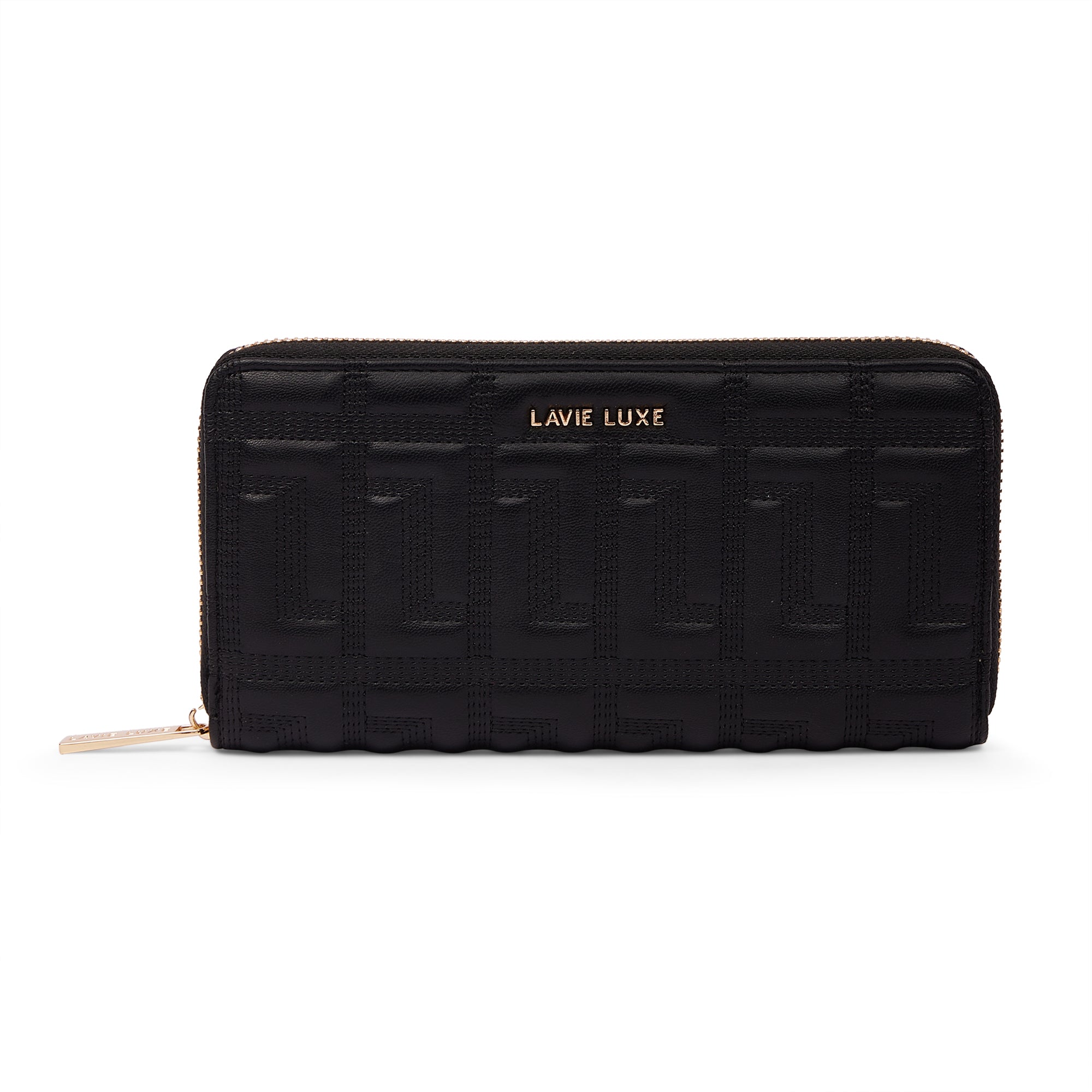 Lavie Luxe Quina Black Large Women's wallet