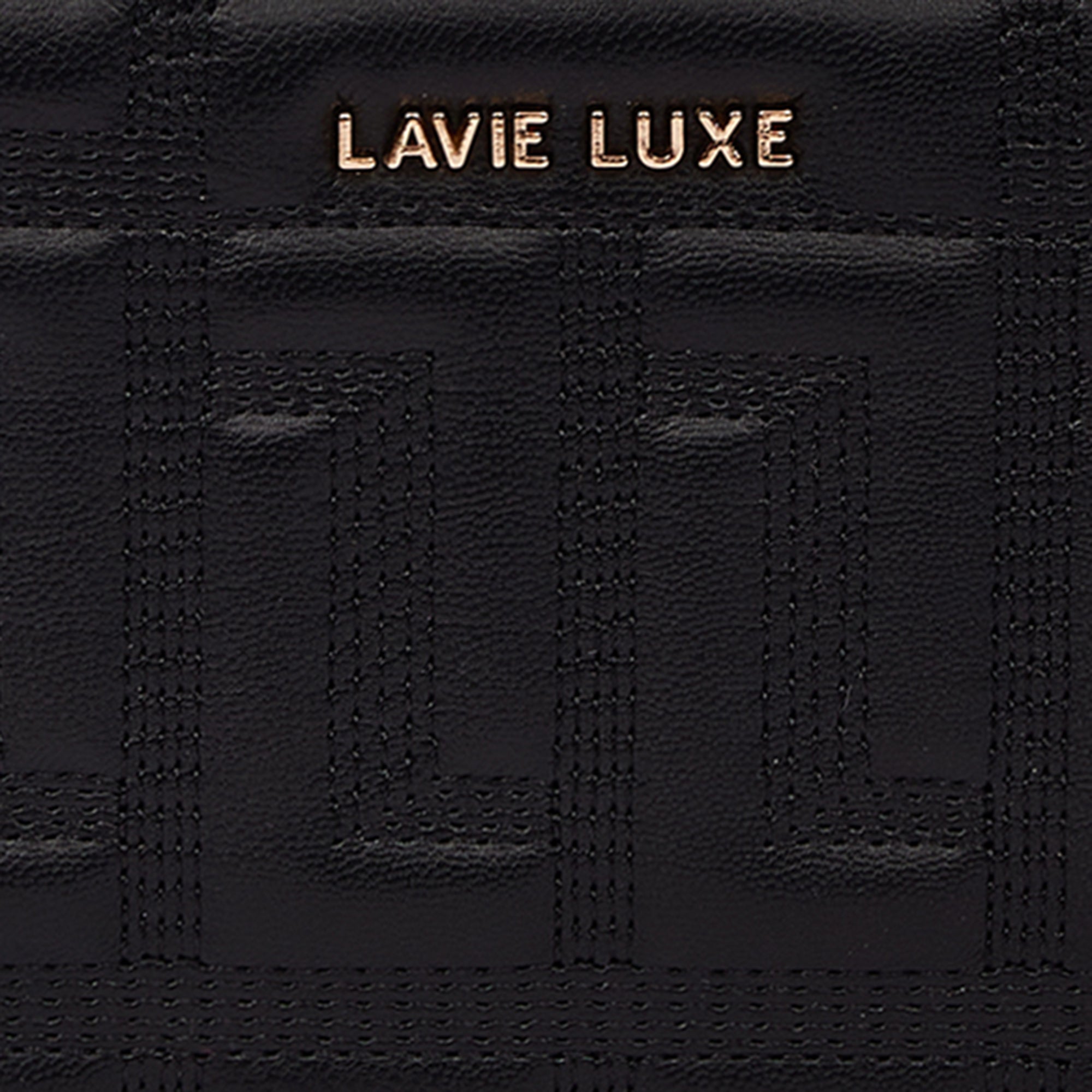 Lavie Luxe Quina Black Large Women's wallet