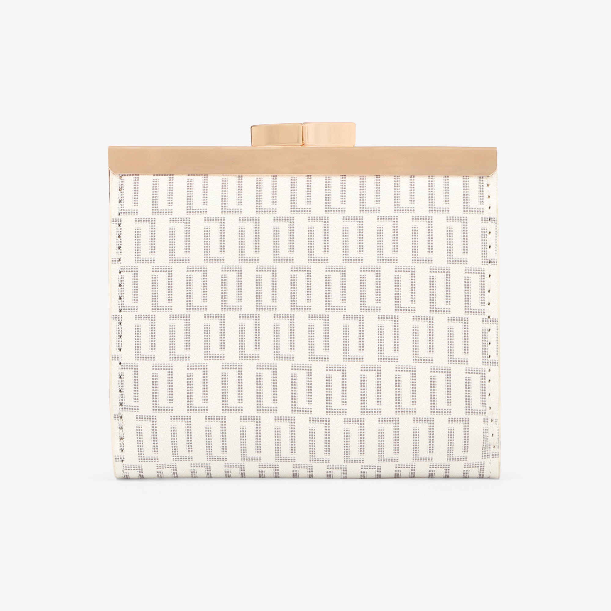 Lavie Luxe Mono Frame Off White Small Women's Wallet