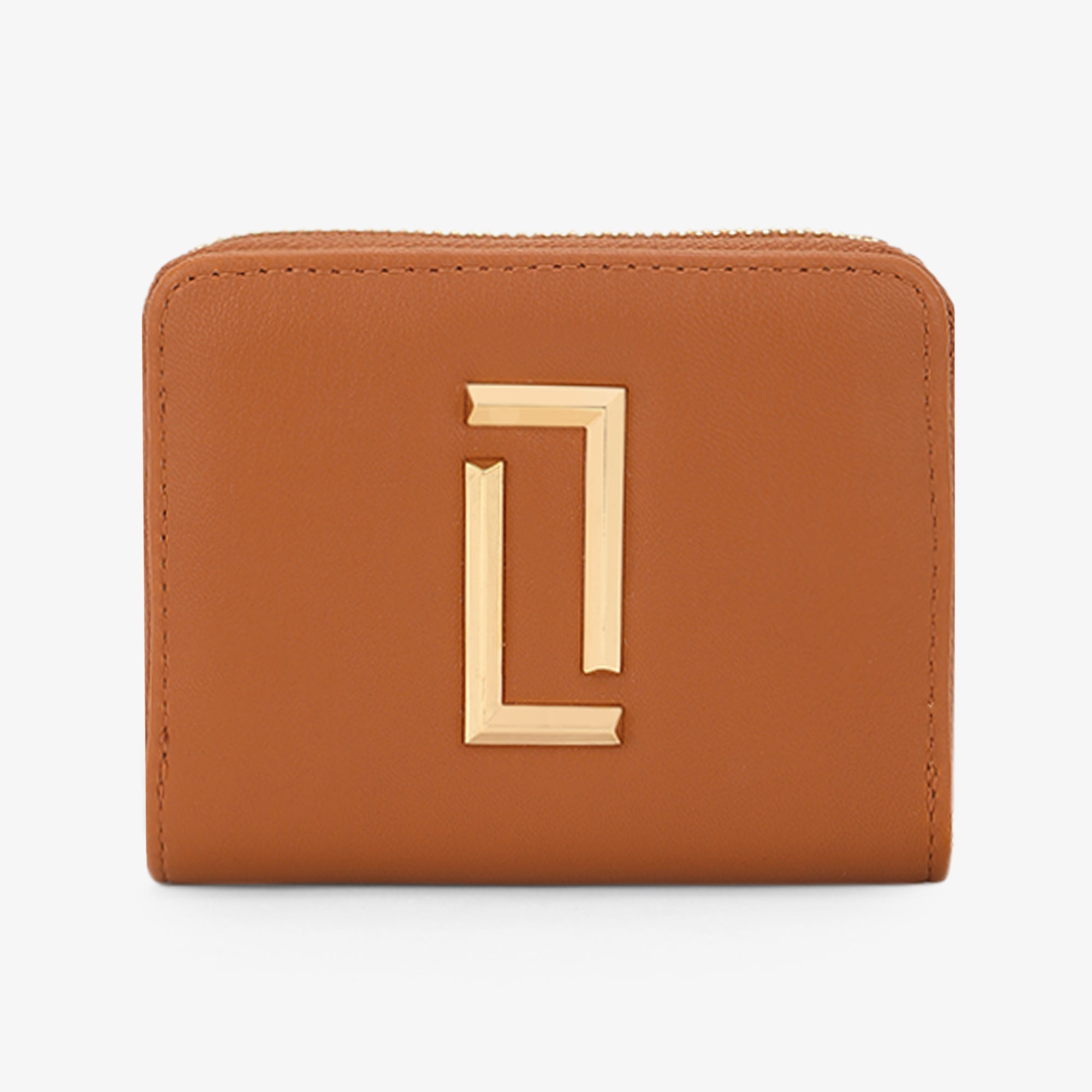 Lavie Luxe flap24 Tan Small Women's Bifold wallet