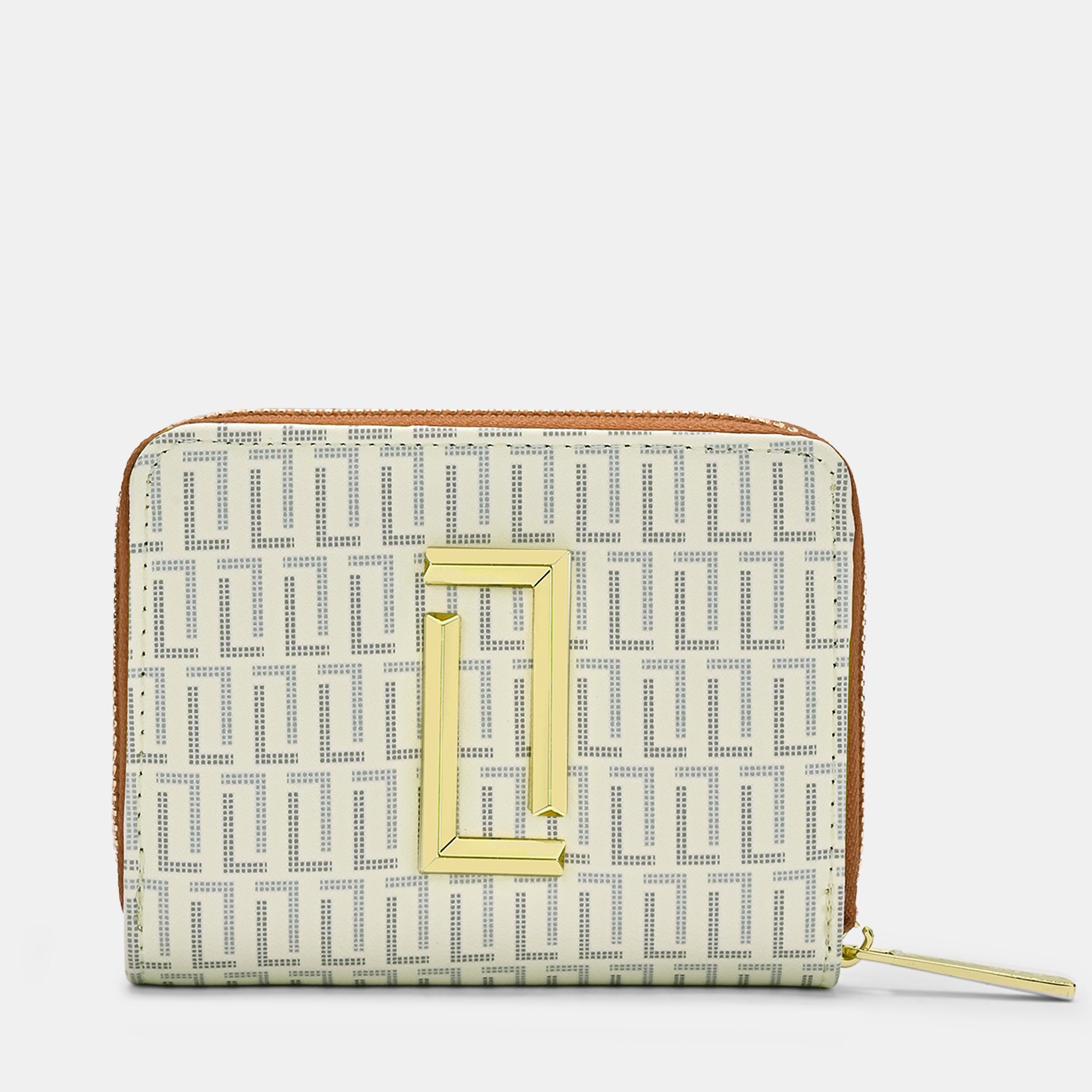 Mono Flap25 Small Zip Around Small Wallet