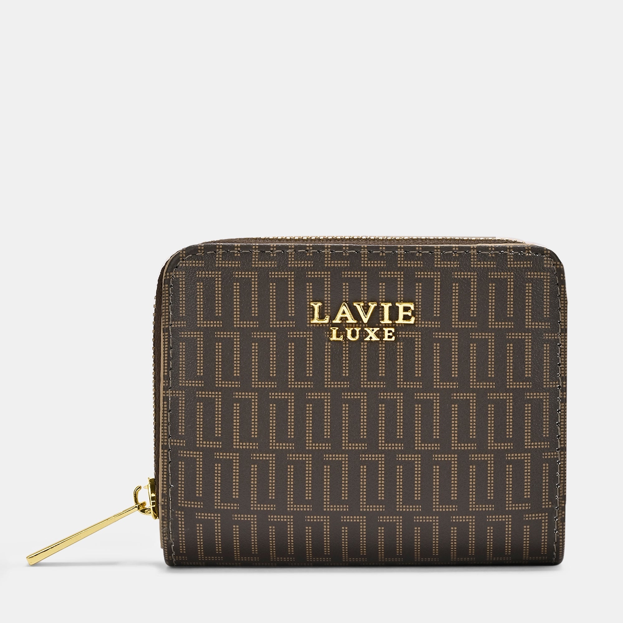 Mono Flap25 Zip Around Small Wallet