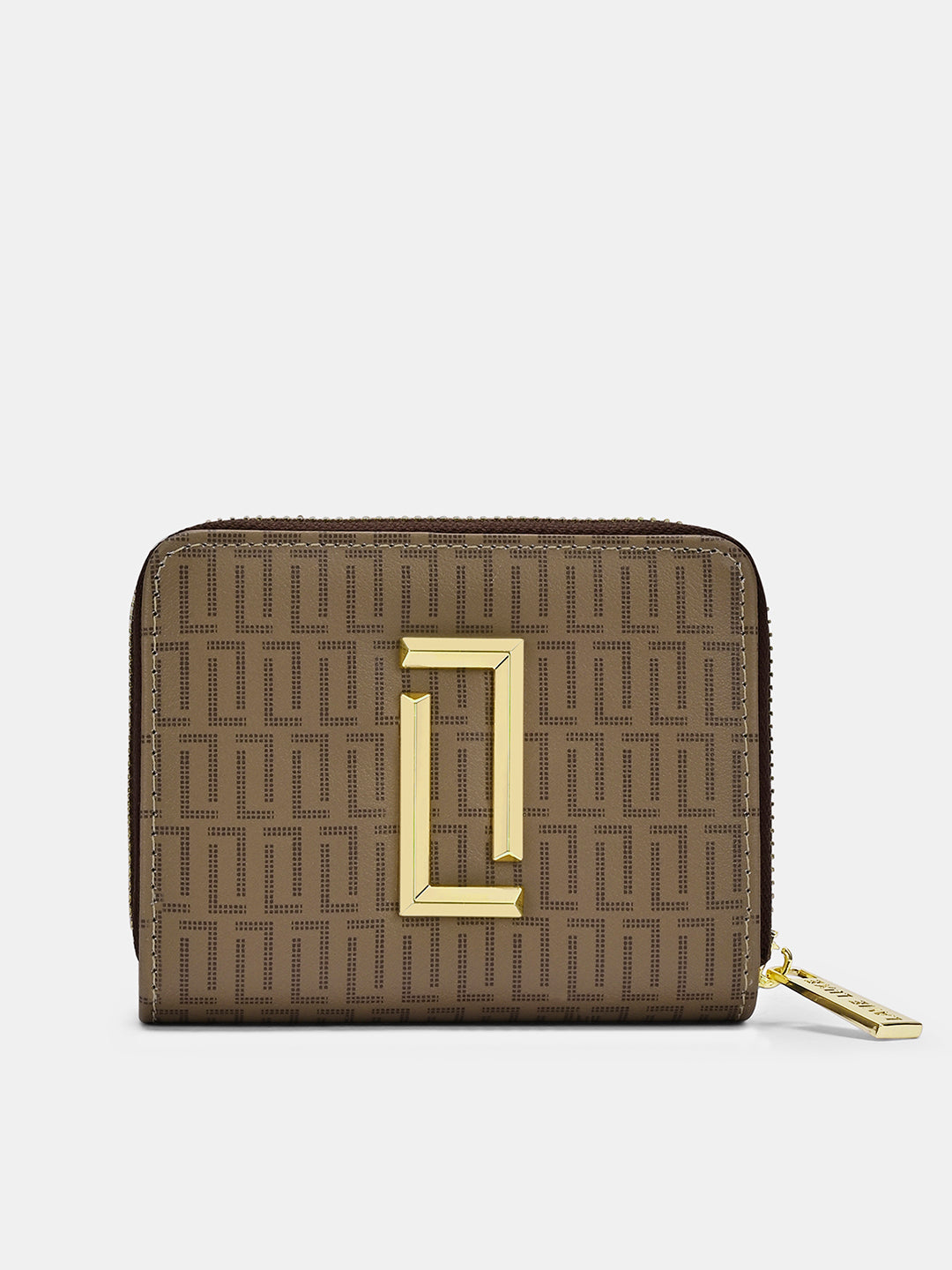 Mono Flap25 Zip Around Small Wallet