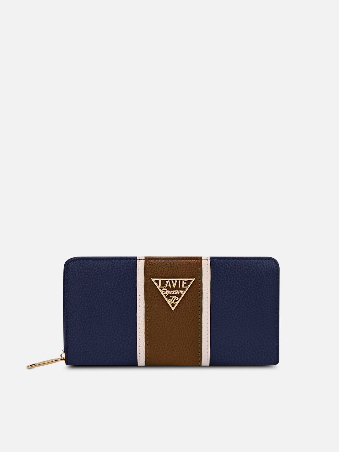 Colourblock Berlin Large Zip Around Wallet