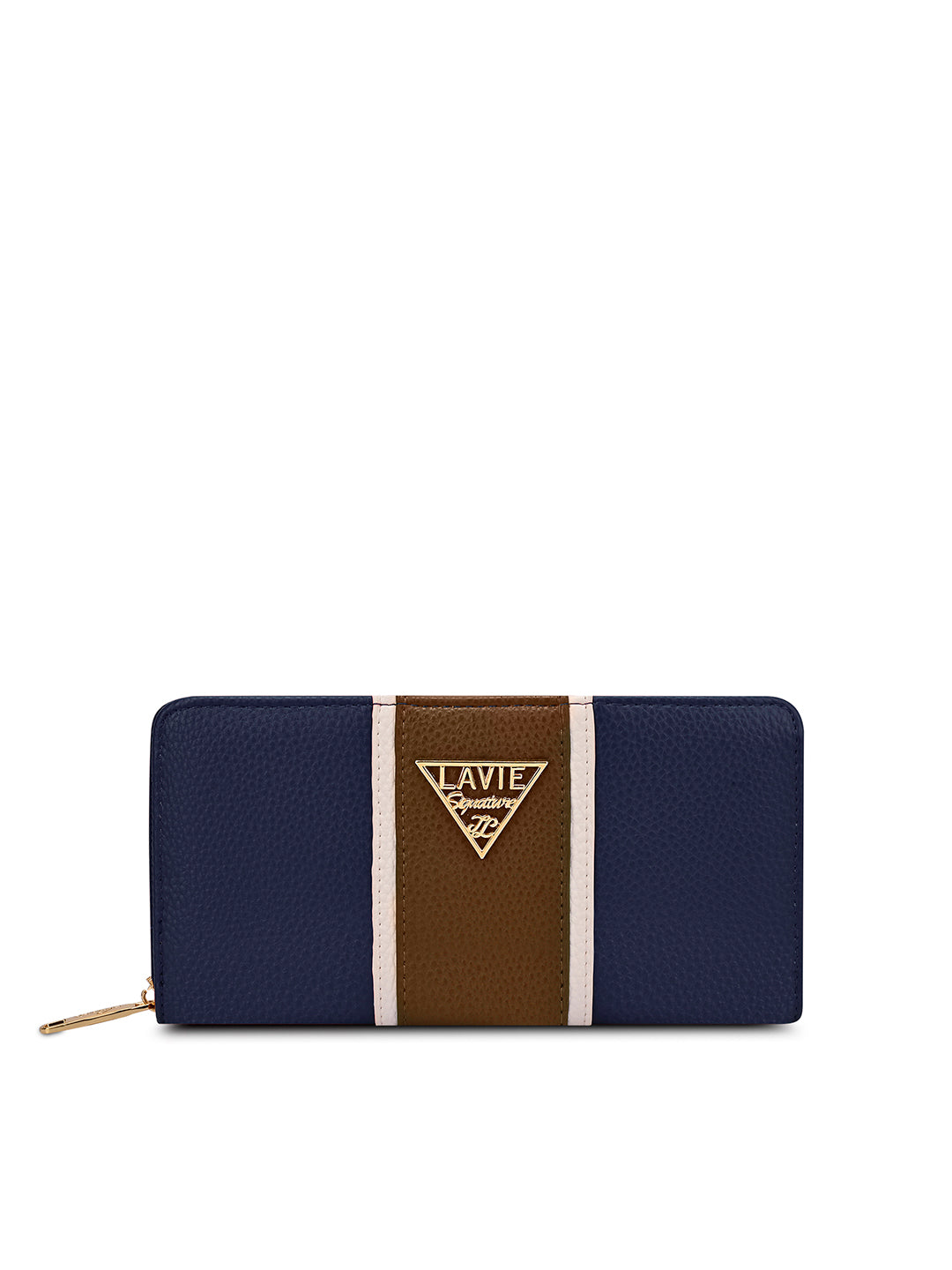 Colourblock Berlin Large Zip Around Wallet