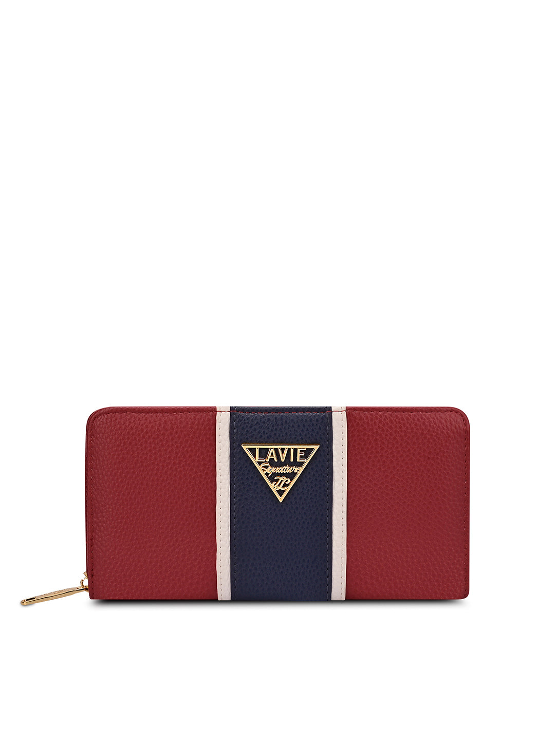 Colourblock Berlin Large Zip Around Wallet