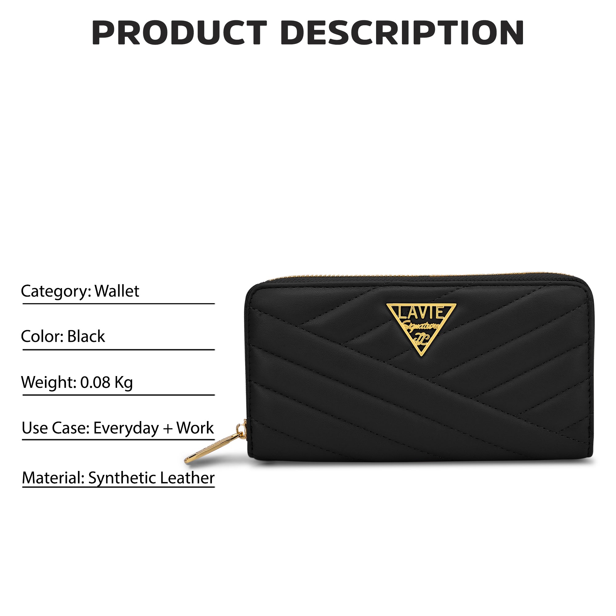 Quilt Berlin Zip Around Large Wallet