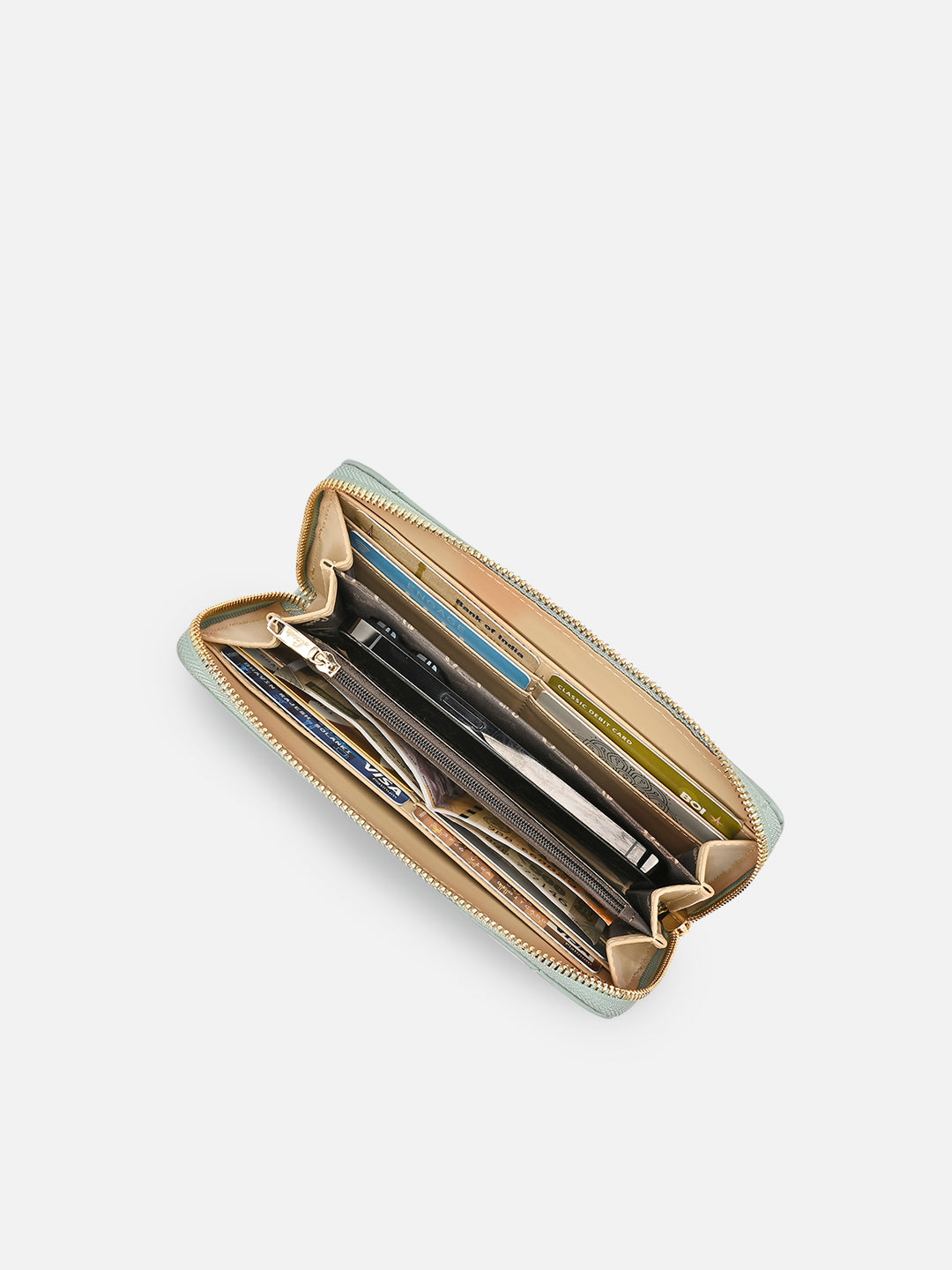 Quilt Berlin Zip Around Large Wallet