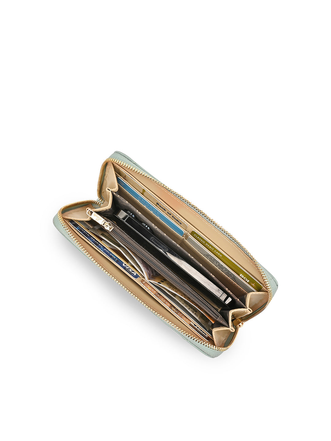 Quilt Berlin Zip Around Large Wallet