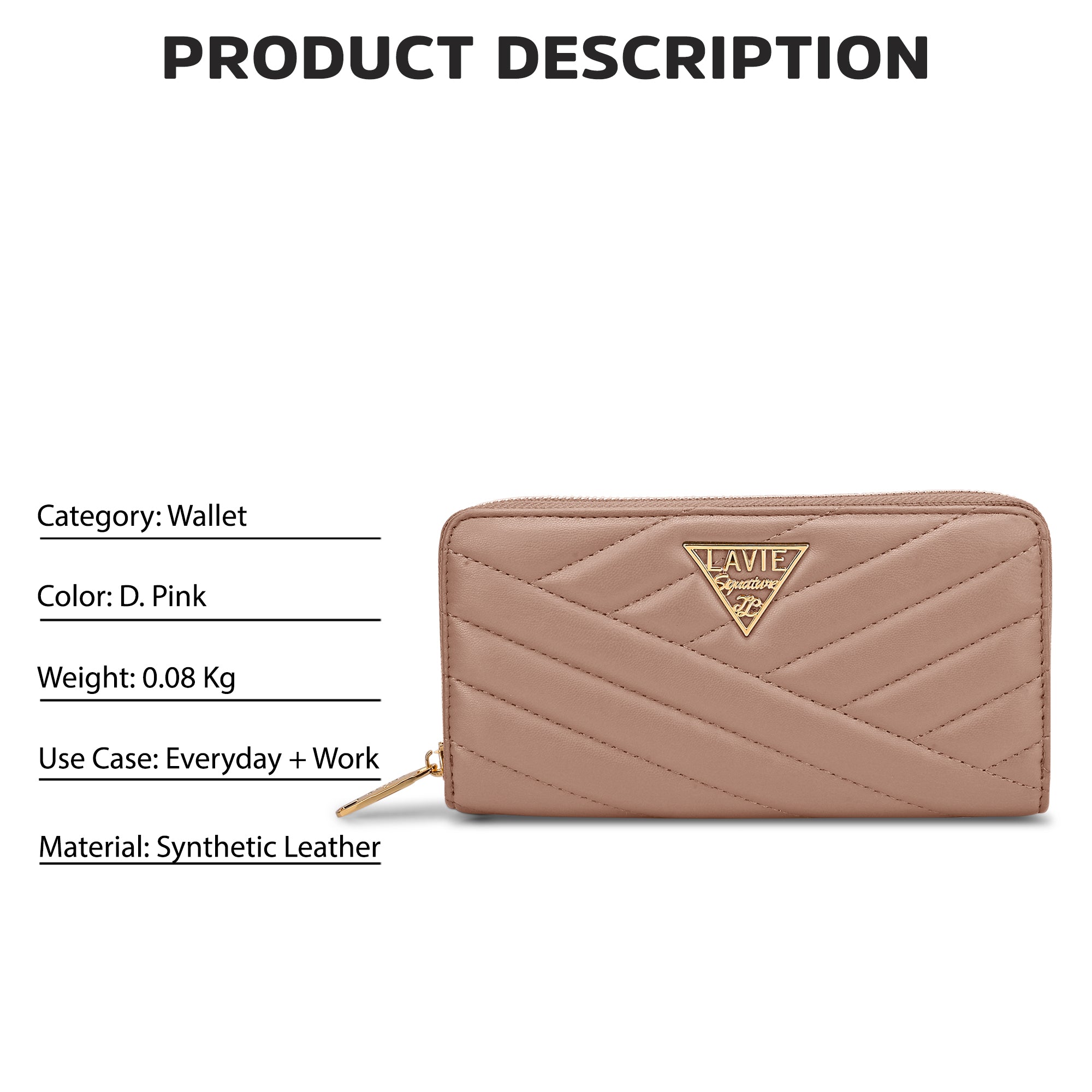 Quilt Berlin Zip Around Large Wallet