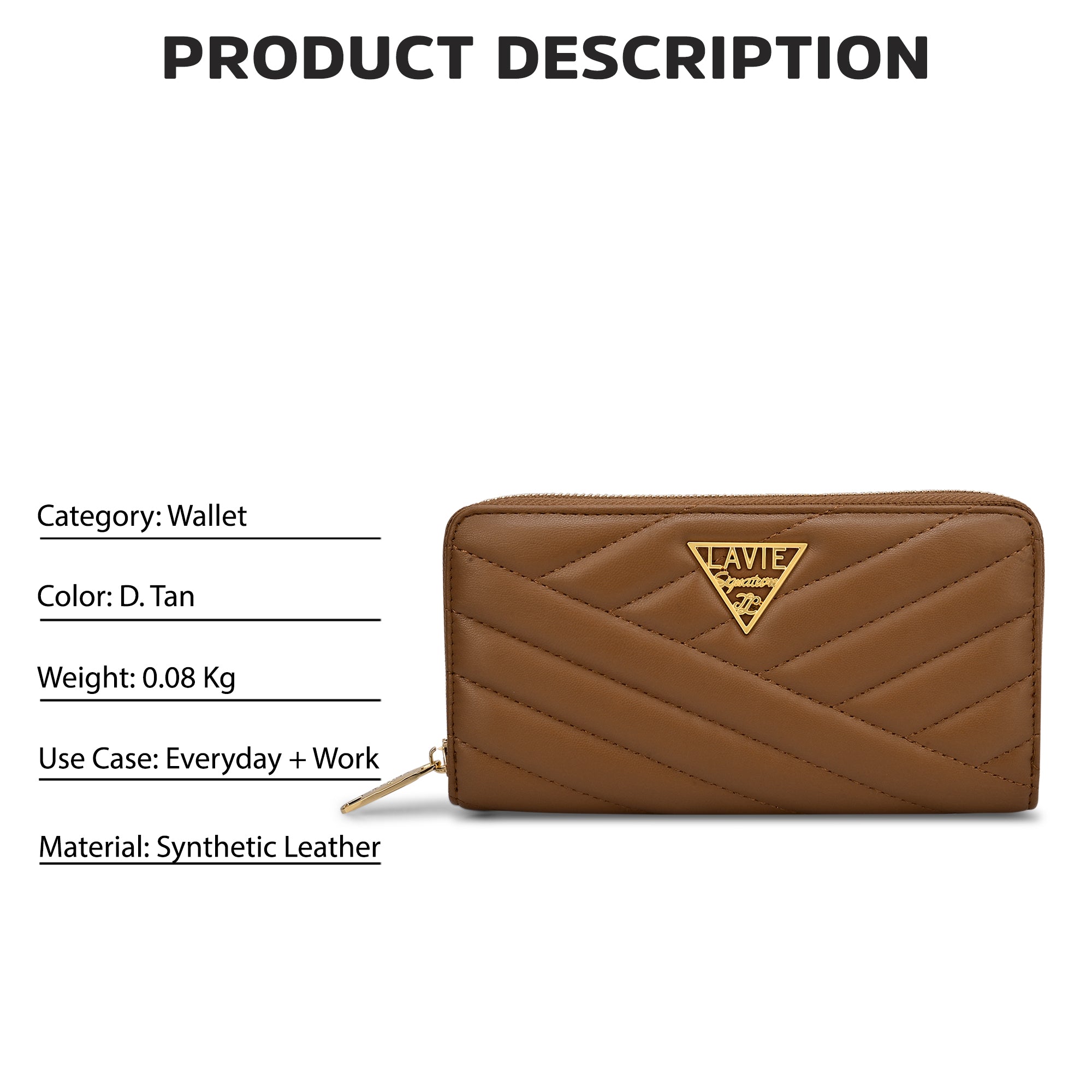 Quilt Berlin Zip Around Large Wallet