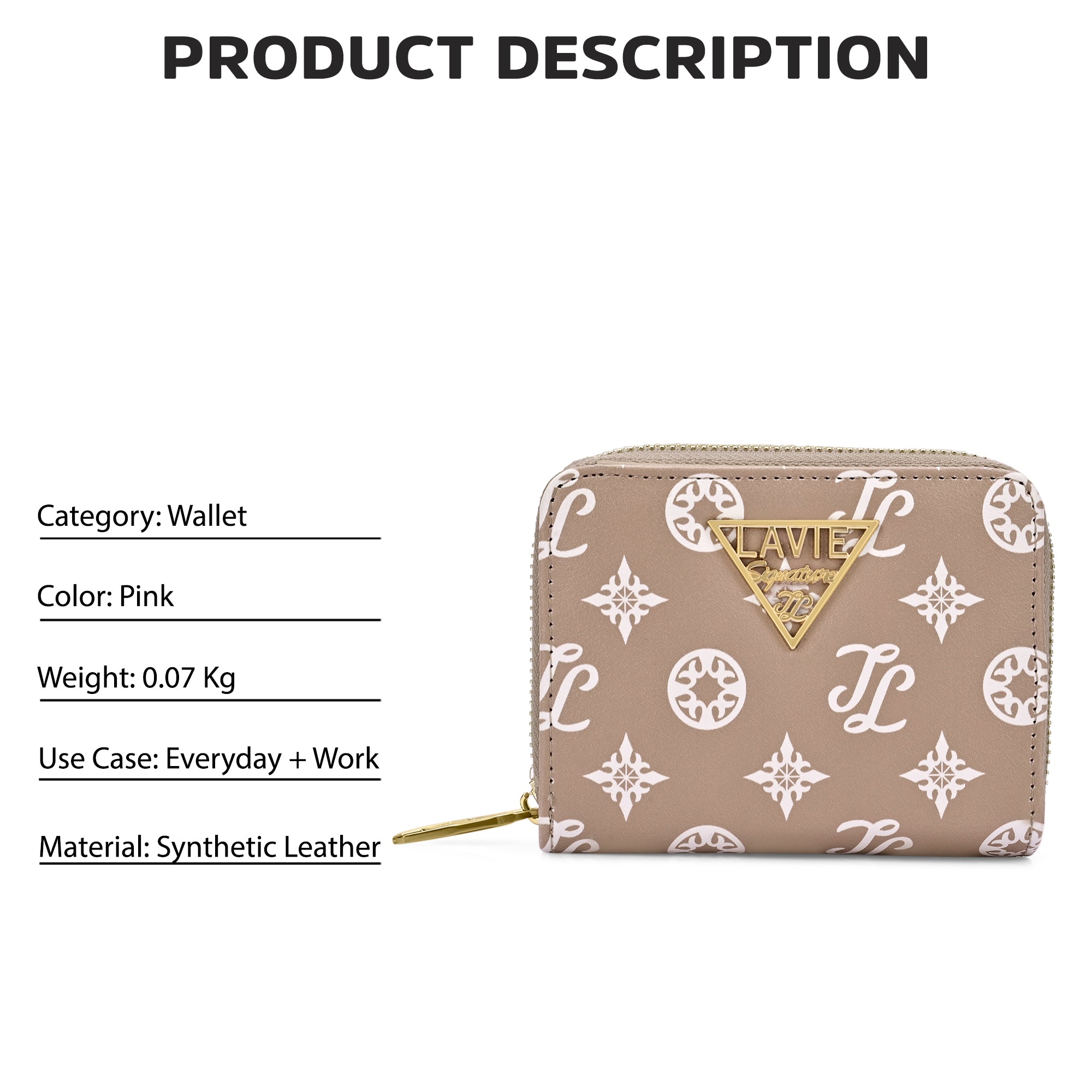 Mono Derby Flapzip Around Small Wallet