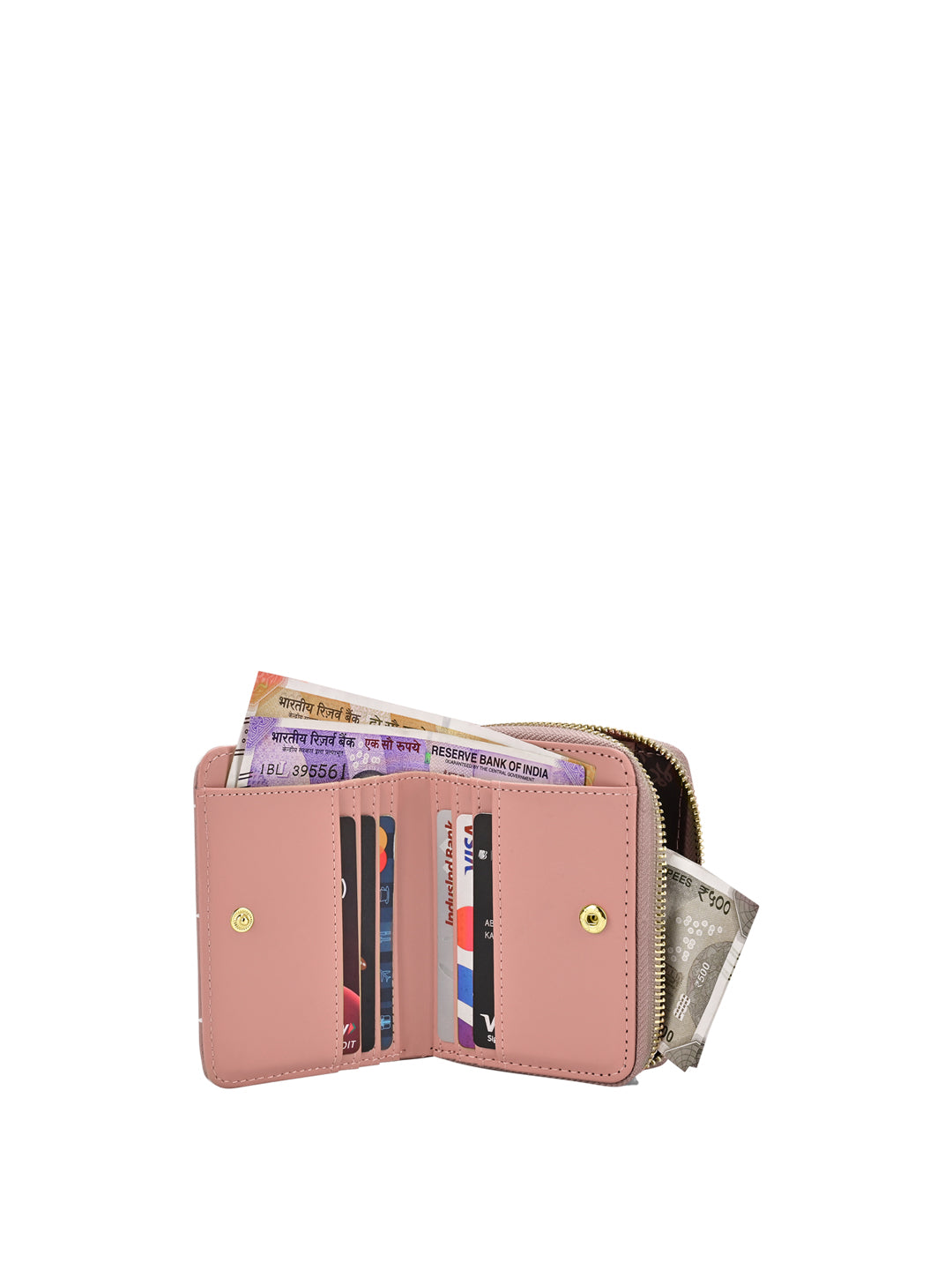 Mono Derby Flapzip Around Small Wallet