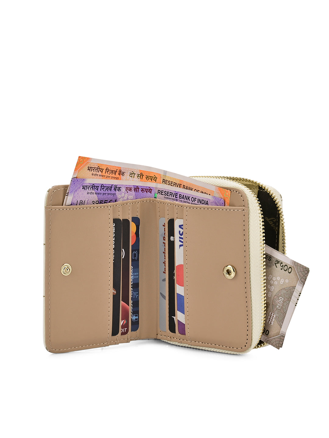 Mono Derby Flapzip Around Small Wallet