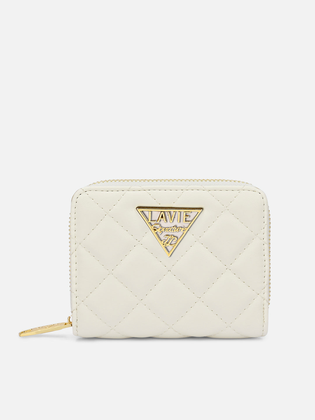 Quilt Derby Flapzip Around Small Wallet