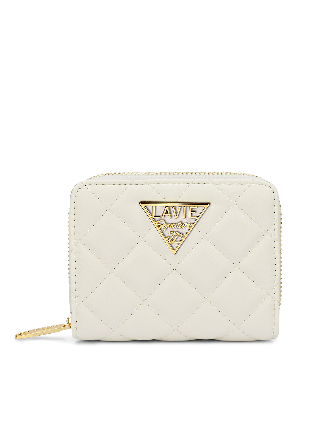 Quilt Derby Flapzip Around Small Wallet