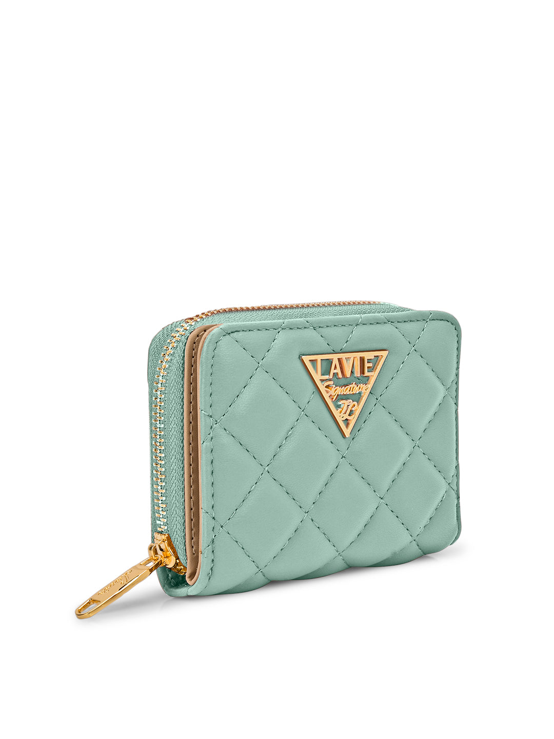 Quilt Derby Flapzip Around Small Wallet