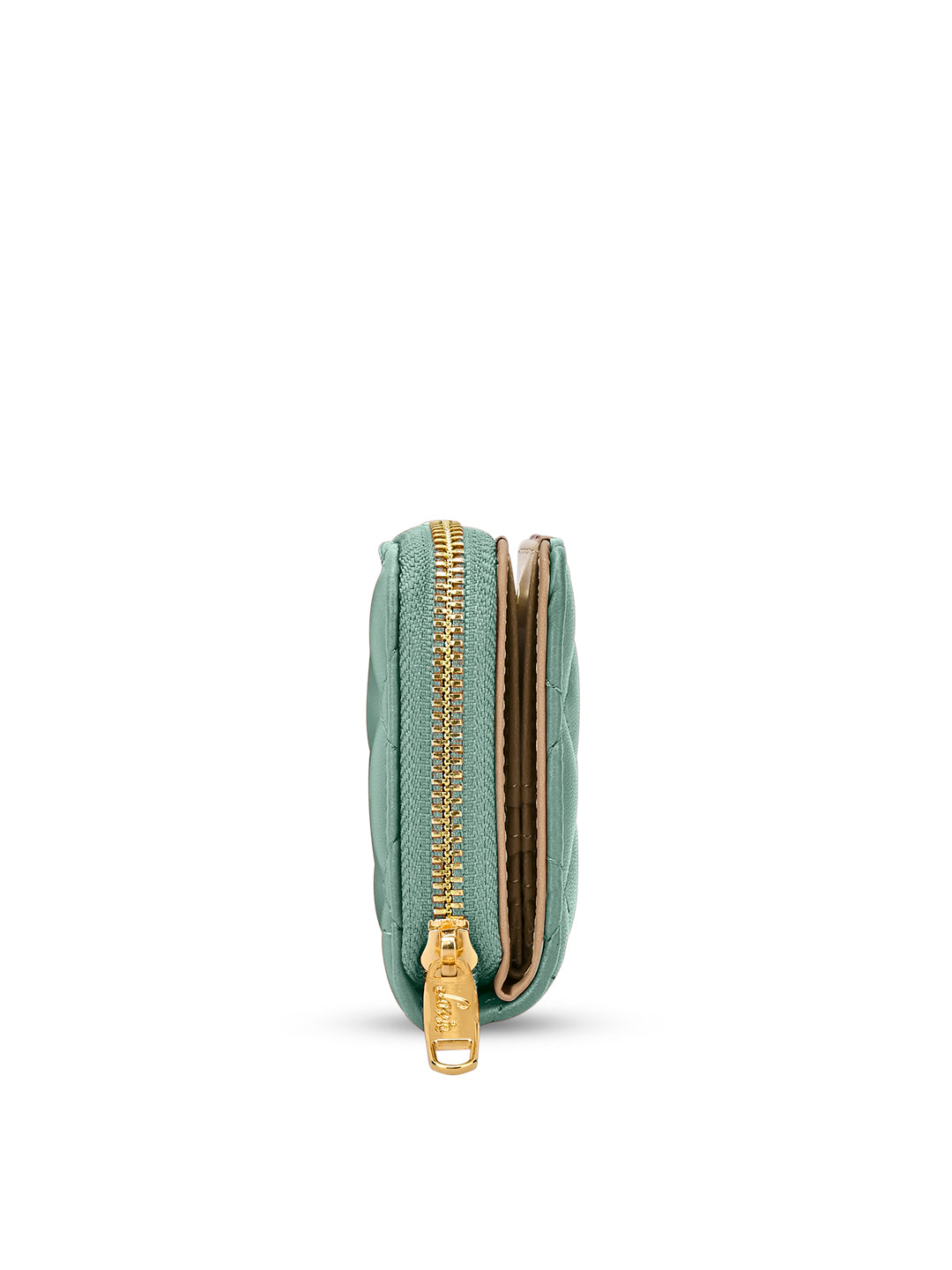 Quilt Derby Flapzip Around Small Wallet
