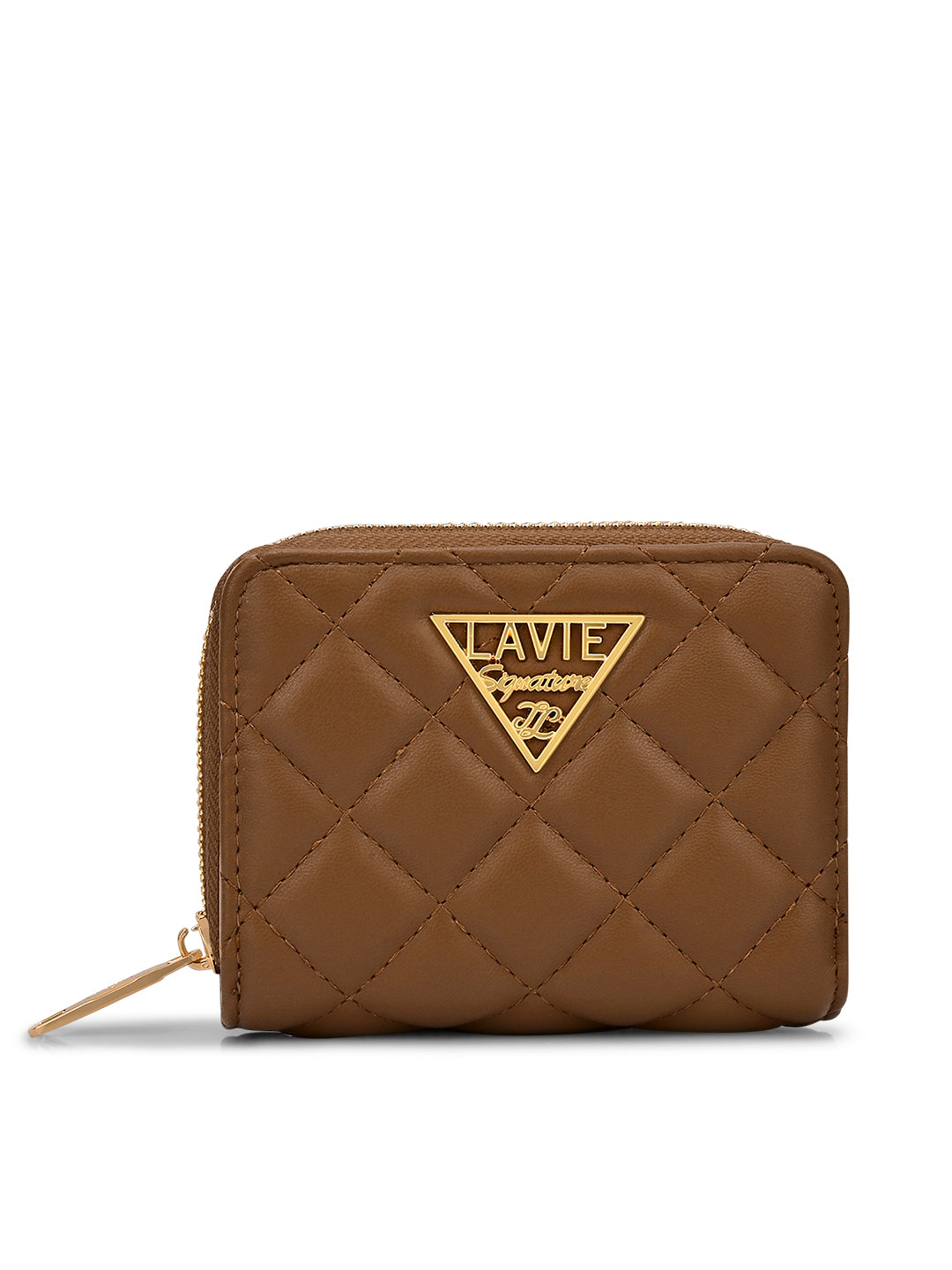 Quilt Derby Flapzip Around Small Wallet