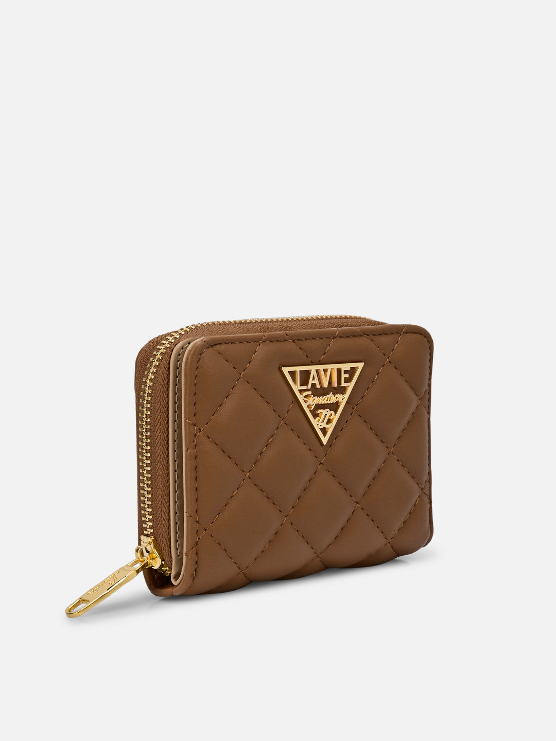 Quilt Derby Flapzip Around Small Wallet