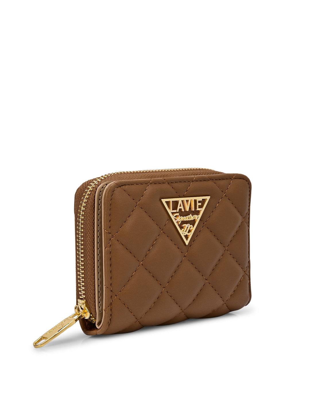 Quilt Derby Flapzip Around Small Wallet