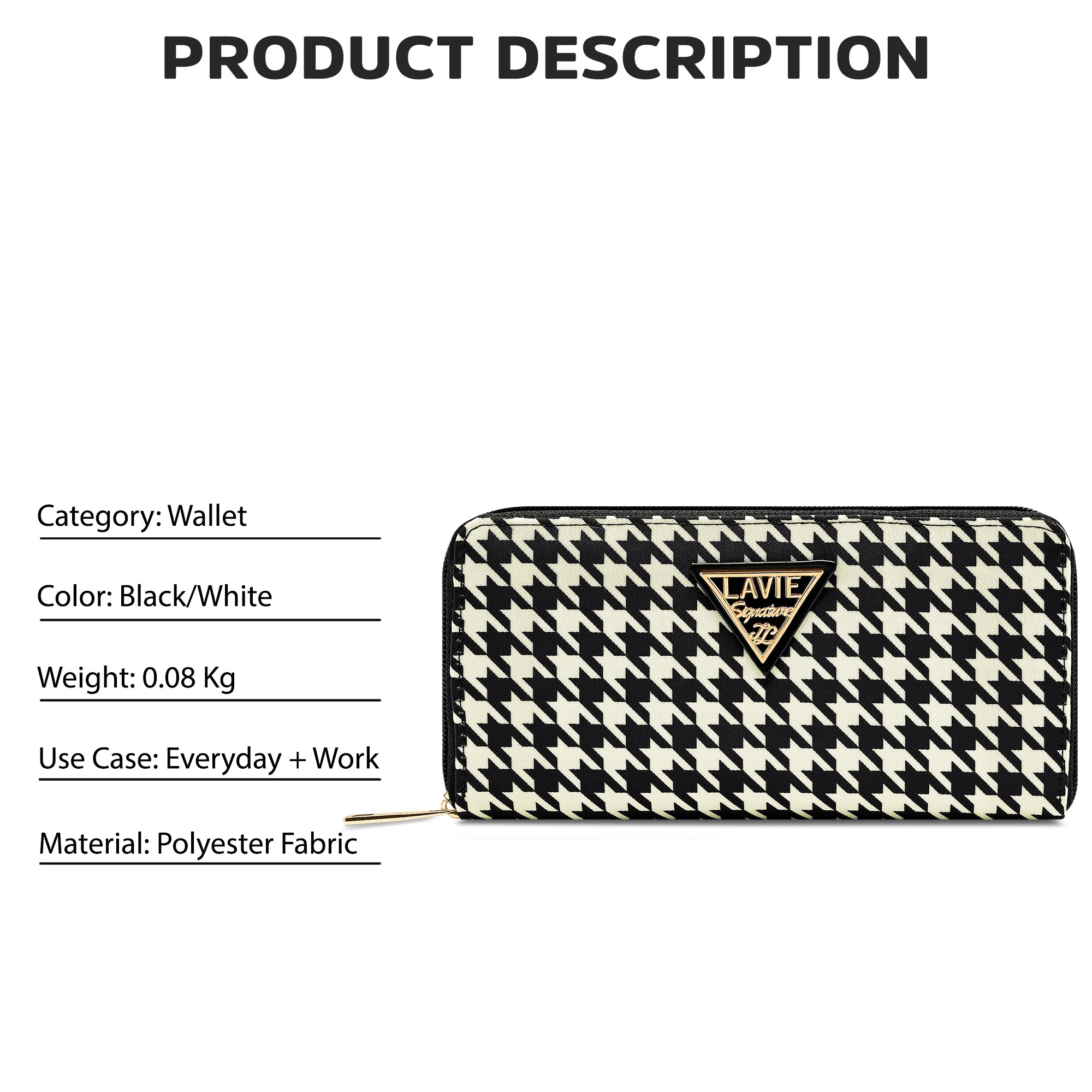 Newark Small Zip Around Large Wallet
