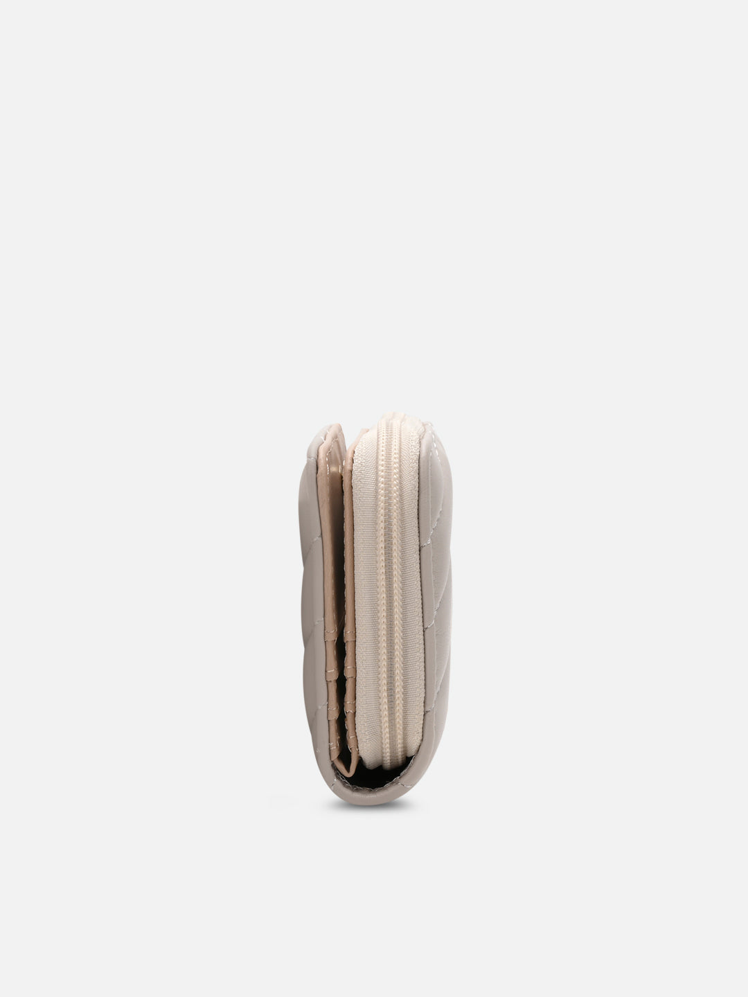 Diagonal Flap25 Small Zip Wallet