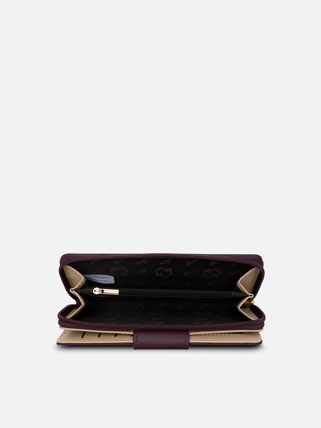 Diamond25 Large Bifold Zip Wallet